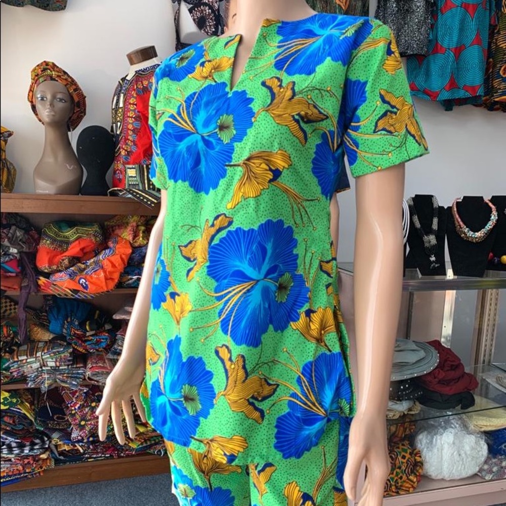 African clothing for women 2 set of top and pant